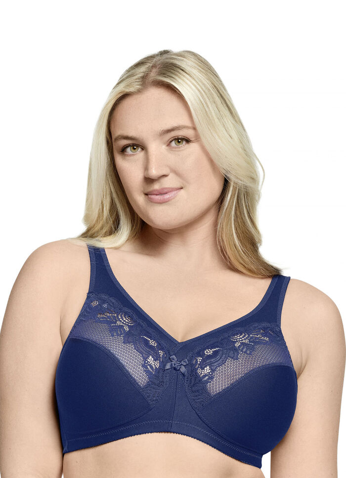 Glamorise-minimalisatiebeha met elastische kant MARINE