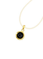 Kettinghanger met echte onyx 