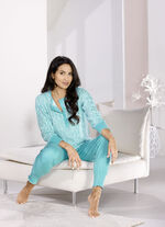 Pyjama met manchetten 