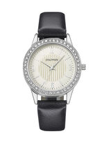 Quartz dameshorloge met 3 verwisselbare bezels 