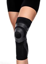 Kniebrace met ge&iuml;ntegreerde tapes 