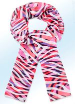 Sjaal met fantasiedessin 