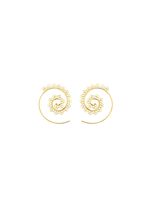 Filigraan gouden oorbellen 