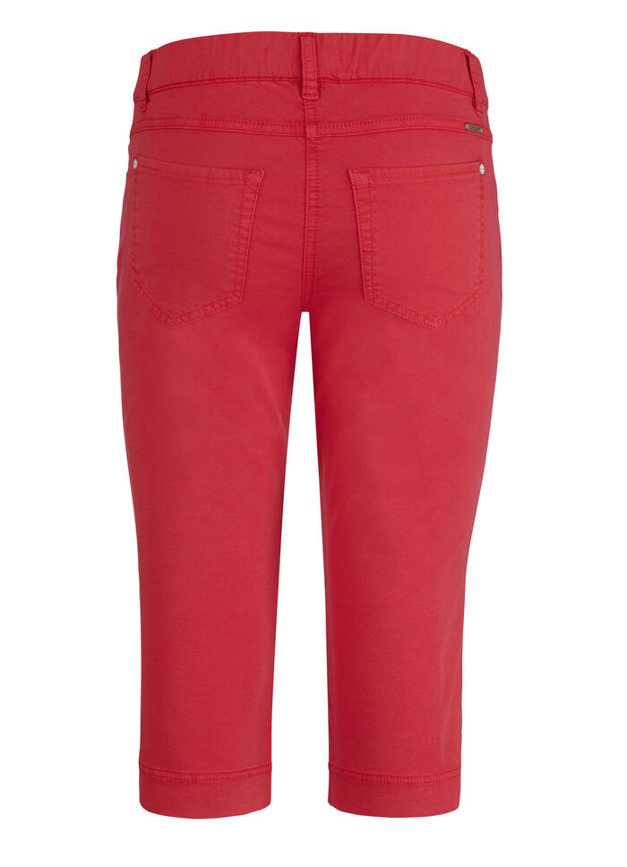 Bermudashort in comfortabel pull-on-model LICHTGRIJS M.