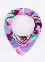 Nicki handdoek met fantasiebloemmotief 