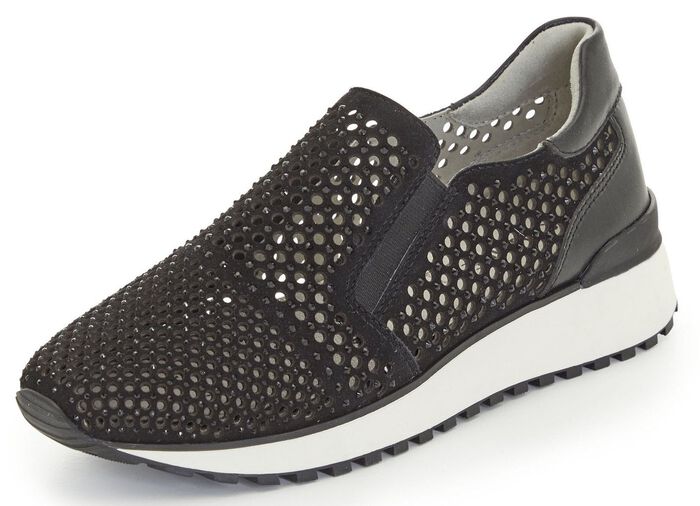 Caprice pantoffels met strass steentjes 