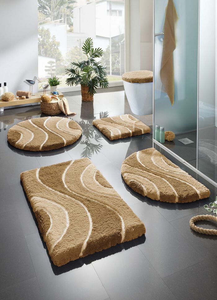 Heerlijk zachte badkamerset CAPPUCCINO