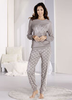 Pyjama met manchetten 
