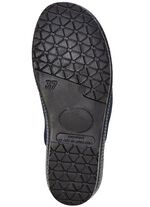 Tweepack klassieke damespantoffels, breedte H, met elastische band 1x MARINE 1x CHIANTI