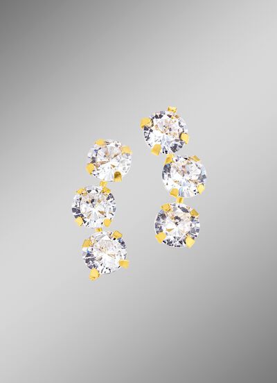 Oorknopjes met zirkonia 