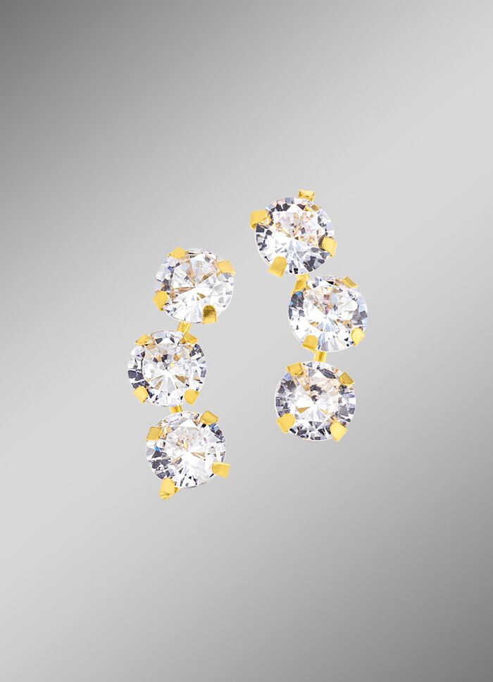 Oorknopjes met zirkonia 