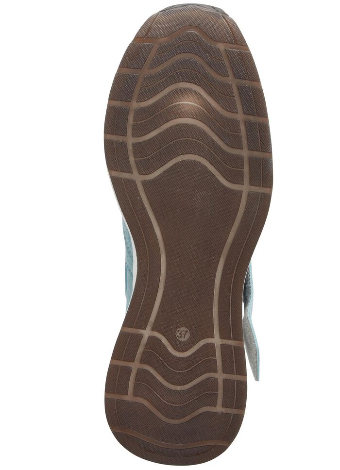 ELENA EDEN clipschoen met glitterinzetstukken BLAUW