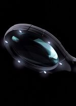 Loep met led 