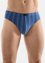 Set van zes slips met een gestreept dessin 