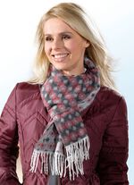 Sjaal met ruitdessin 