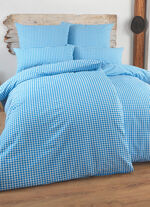 Beddengoedset met rits BLAU