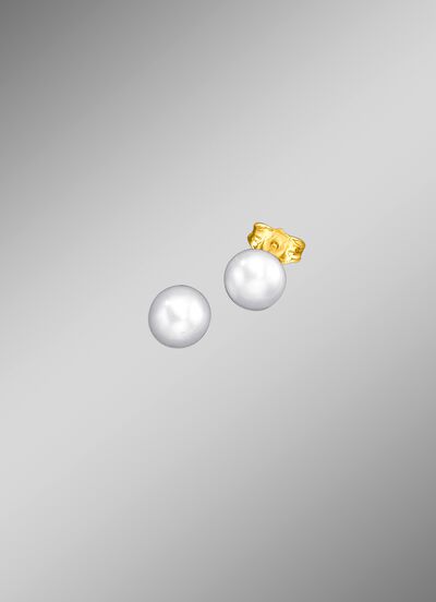 Oorbellen met zoetwaterparels 