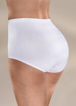 Sloggi set van drie maxislips met elastische manchetten 