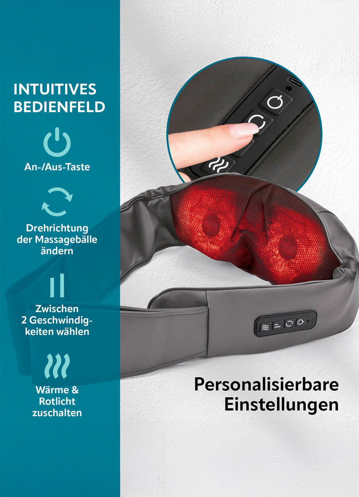 Vitalmaxx Shiatsu-massageapparaat 