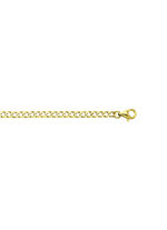 Gouden stoeprandketting 