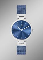 Quartz dameshorloge met roestvrijstalen kast en roestvrijstalen band 