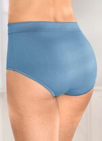 Set van drie gevormde slips met kanten inzetstukken 