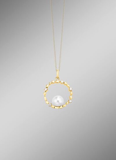 Hanger met zoetwaterparel 