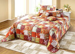 Katoenen spreien en kussenslopen met patchwork TERRA