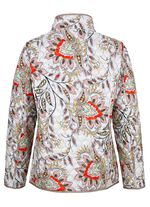 Omkeerbaar jack met grafisch doorgestikt patroon 