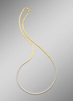 Elegante ketting met diamanten 