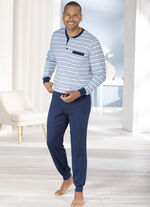 Set: pyjama + shorty met knoopsluiting 