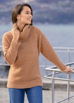 Trui met subtiele glittereffecten 