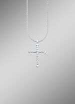 Opvallende kruishanger met koningsketting 