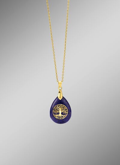 Prachtige hanger met echte lapis lazuli 