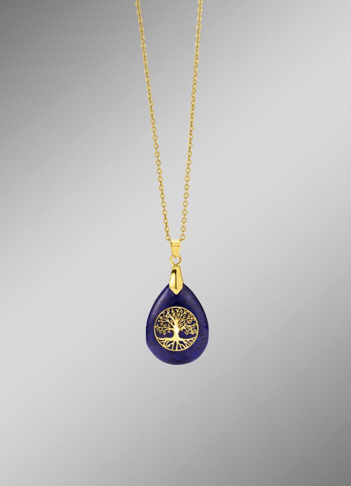 Prachtige hanger met echte lapis lazuli 