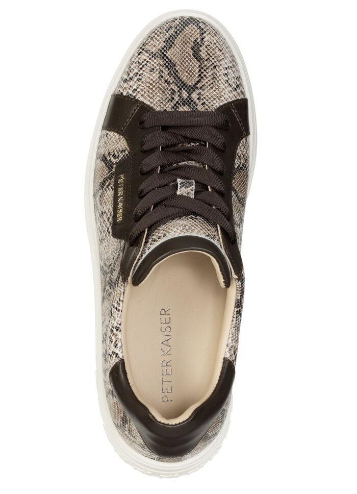Peter Kaiser, modieuze damessneakers, met uitneembaar voetbed TAUPE-MOKKA