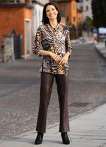 Shirttuniek met V-hals 