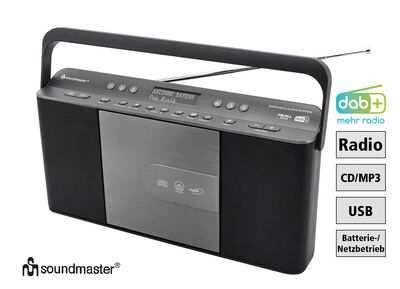Soundmaster CD draagbare radio RCD1870SW 