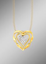 Hanger met hartjesversiering 