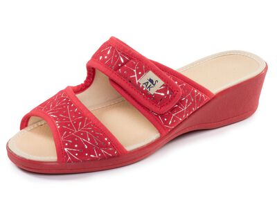 Lichtgewicht damesmuiltjes met klittenbandsluiting 