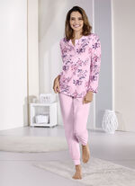 Twee-pack pyjama's, lange mouwen en knoopsluiting 