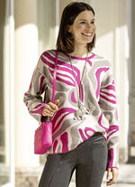 Trui in jacquardmotief 