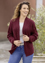 Cardigan met parelaccenten 