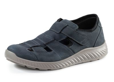 GINO GALANTE, comfortabele herenpantoffels, breedte H, met uitneembaar voetbed 