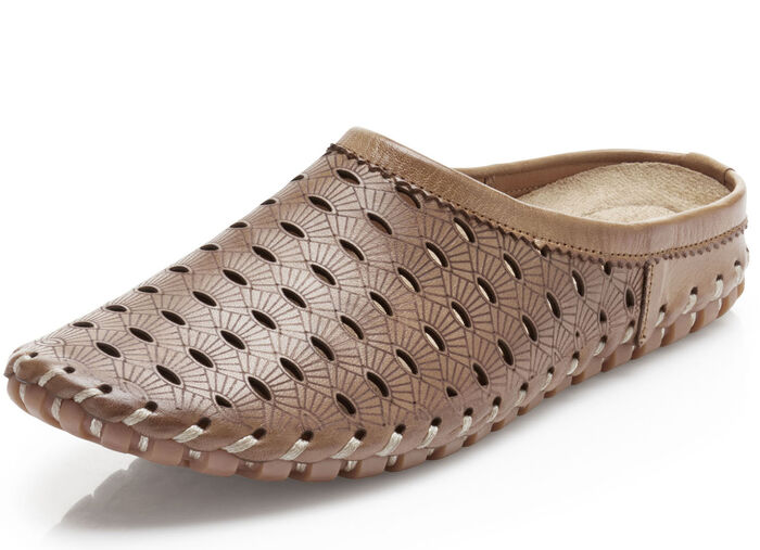 Gemini sabot met luchtige perforatie COGNAC