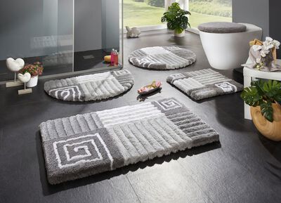 Badkamerset met antislip achterkant 