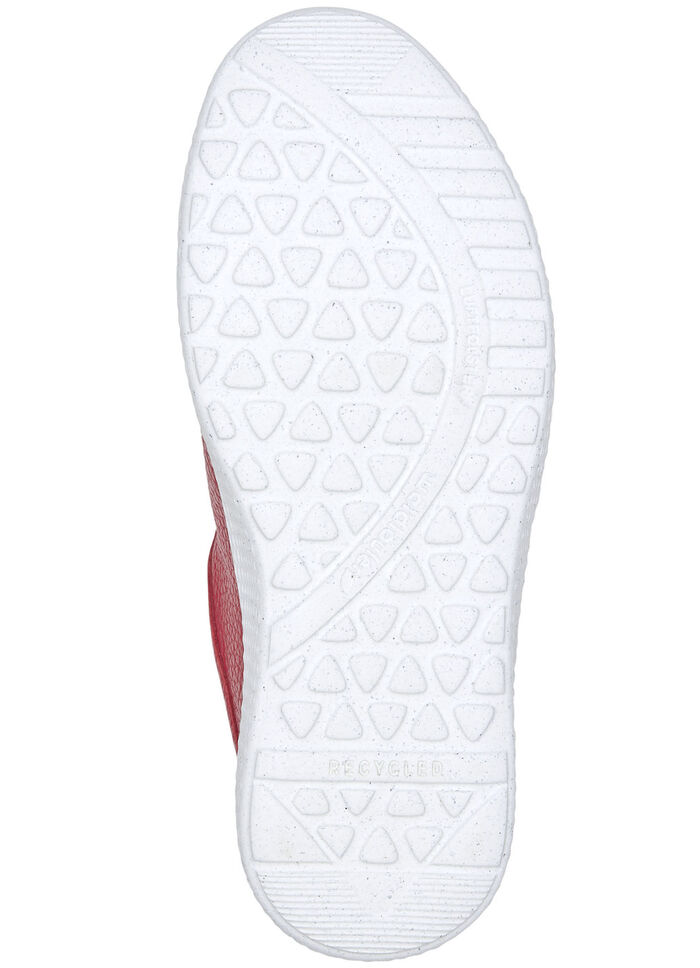 Waldläufer, comfortabele dames veterschoenen, breedte K, met uitneembaar voetbed ROOD