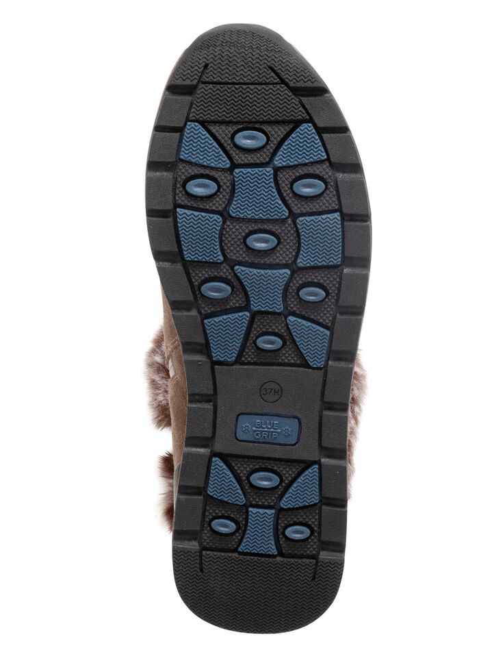 Caprice, gevoerde dames enkellaarsjes, winterschoenen, breedte H, met uitneembaar voetbed 