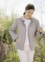 Omkeerbaar jasje met drukknopen 