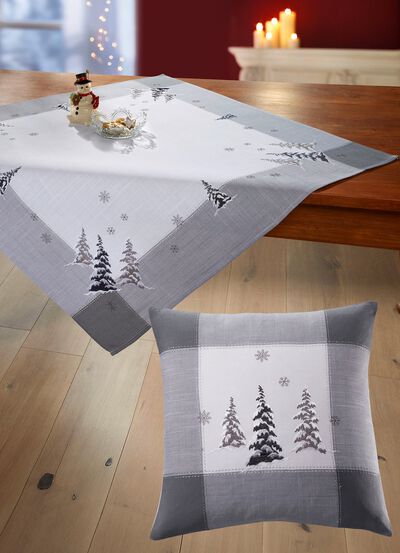 Tafel- en kamerdecoratie in linnenlook 